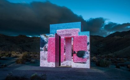 Superflex, Dive-In, 2019. Photo: Lance Gerber, courtesy of Desert X. Superflex, Dive-In, 2019. Photo: Lance Gerber, courtesy of Desert X.